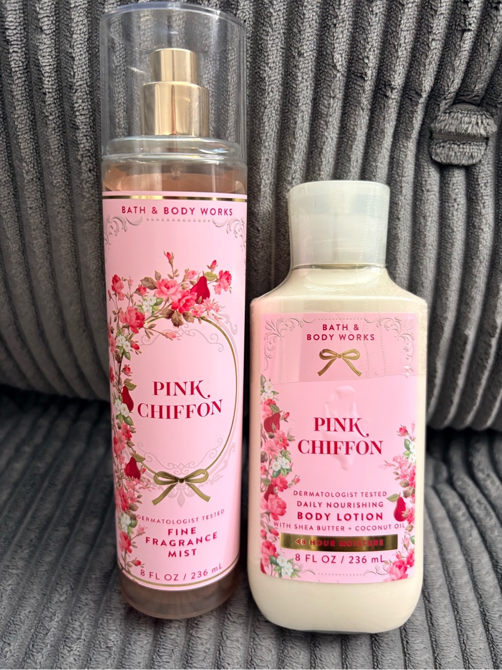 Bath & Body Works Pink Chiffon set